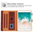 thumbnail image 6 of Allytech iPad 8th Gen 2020 Case 10.2 Inch, iPad 7th Gen 2019 Case, PU Leather Slim Fit Multi Angle Stand Smart Cover Auto Sleep Wake Shockproof Folio Flip Pencil Holder Case for Apple iPad 10.2",Brown, 6 of 8