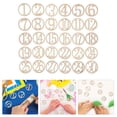 thumbnail image 3 of 30pcs Number Wood Piece Creative DIY Decor Wood Piece for Home Store Party （1-30 Number, 2.5cm), 3 of 9