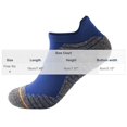 thumbnail image 3 of Jamicy Men's No Show Socks Breathable Sports Compression Cushioned Sole Arch Support Socks Athletic Running Socks for Men, 3 of 7