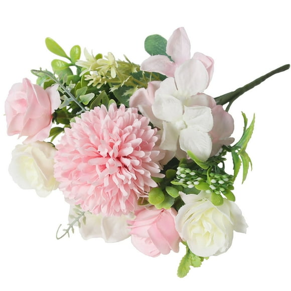 Artificial Spring Flowers, Outdoor Artificial Flowers, Indoor Decorative Fake Flower for Home Garden Porch Window Wedding Summer Holiday Party Lawn Entrance Decorations