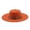 Orange, variant on Wide Brim Cowboy Hat With Trim Oval For Allseason Outdoor Warm Classic Western Headwear Leatherband Styling, Light Green