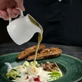 thumbnail image 3 of Gymnture White Ceramic Creamer with Handle Coffee Creamer Pitcher, 3 of 11