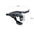 thumbnail image 6 of Cheers.US Mountain Bike Bicycle Shift/Shifter Aluminum Alloy Single 3/7/8/9 Left Right Speed Trigger Shifter Brake Derailleur for MTB Road Bike Cycling, 6 of 6