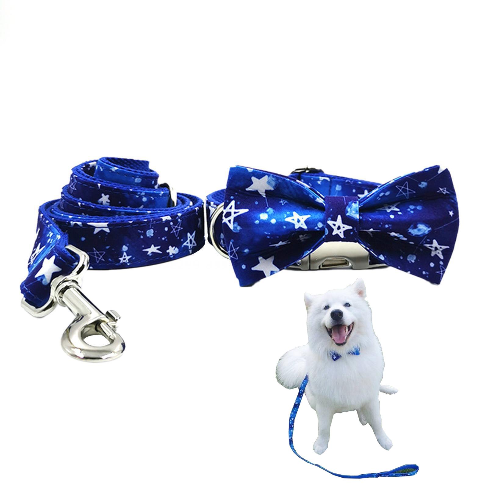 Fovien Dog Collar And Dog Leash Adjustable Starlight Filled The Sky fovien-dog-collar-and-dog-leash-adjustable-starlight-filled-the-sky