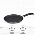 thumbnail image 4 of Aluminium Non-Stick Dosa Tawa Granite Finish | Induction Base BPA Free High Tem, 4 of 8