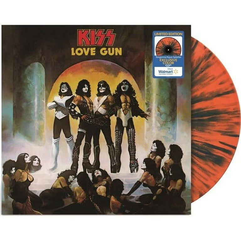 Kiss - Love Gun [Tangerine/Aqua Splatter LP] - Music & Performance