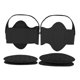 thumbnail image 5 of Banda de compresión para soporte de arco Arch Pad para hombres y mujeres, inserto de soporte de arco suave Negro, 5 of 9