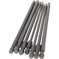 thumbnail image 4 of HUGFEGWE Torx Bits Set 7pcs 1/4 Inch Hex Shank T10 T15 T20 T25 T27 T30 T40Screwdriver Bit Set 150mm Length S2 Screw Driver Kit Tools CJB91-24228, 4 of 5