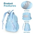 thumbnail image 4 of Roffatide Cinnamoroll Kawaii Backpack with 12 Pieces Accessories, 4 of 7