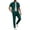 Army Green, variant on Mens Summer Waffle Knit Business 2 Piece Set Casual Outfits Button Down Short Sleeve Shirt & Loose Drawstring Pants Textured Striped Tracksuit Walking Suits Big and Tall Size S-3XL White
