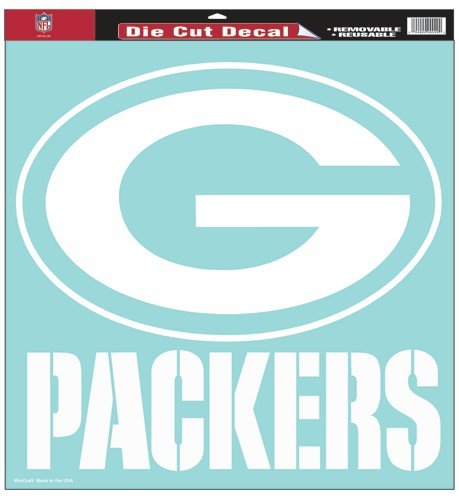 Green Bay Packers 18"x18" Die Cut Decal - Walmart.com ...