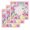 Pink, variant on Spring Easter Kitchen Dish Towels for Drying Dishes Set of 4, Watercolor Flower Eggs Berry Leaf Blue Plaid Waffle Weave Microfiber Hand Tea Bathroom Towels Quick Dry & Absorbent Towel 12x12
