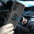 thumbnail image 2 of For Samsung A15 5G Superior 3in1 Magnetic Ring Stand Case Cover - Black, 2 of 3