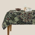 thumbnail image 3 of William Morris Square Tablecloth,Watercolor Botanical Floral Vintage Print Kitchen Party Table Decor Tablecloths,Boho Floral Tablecloth,55x55inch, 3 of 6