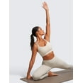 thumbnail image 3 of CRZ YOGA Butterluxe Strappy Longline Sports Bras for Women Double Spaghetti Strap Workout Yoga Crop Top, 3 of 4