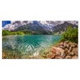 thumbnail image 2 of Lac dans les Montagnes Tatra Pologne - Grande Toile d'Art de Bord de Mer, 2 of 3