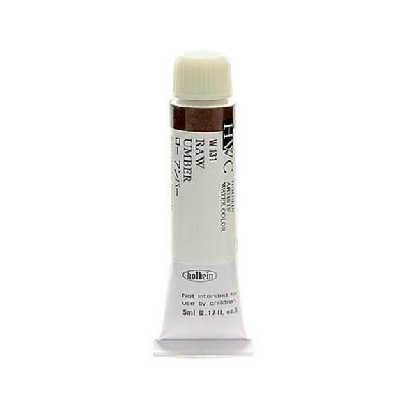 Watercolor Tube 5 ml., Raw Umber