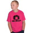 thumbnail image 5 of Oh Snap Shot Photography Photographer Crewneck T Shirts Boy Girl Teen Brisco Brands L, 5 of 6