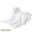 thumbnail image 3 of Meitianfacai Throw Blanket for Couch - White Throw Blankets Lightweight Fuzzy Cozy Soft Plush Warm Blankets and Throws for Sofa, 59x39 inches, 3 of 6