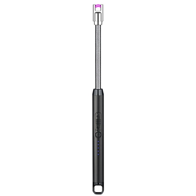 Encendedor de cocina eléctrico recargable por USB, manguera ignífuga, pistola de encendido por arco de pulso para estufa de gas