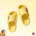 thumbnail image 4 of Quealent Kids Slides for Girls Boys Toddler Cloud Slides Animal Quick Drying Beach Slides Toddler Pool Shower Flip Flops Slippers Yellow for Size 13.5, 4 of 8