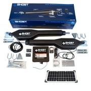 Ghost Controls TDS2XP Heavy-Duty Solar Dual Automatic Gate Opener Kit for Swing Gates Up to 20 Feet