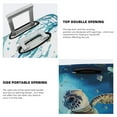 thumbnail image 5 of Bingfone Watercolor Turtle4 Luggage Cover Washable Suitcase Cover Protector Anti-scratch Suitcase cover Fits 18-32 inch Luggage, 5 of 9