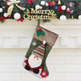 thumbnail image 3 of Calcetines Grandes De Regalo De Navidad Árbol De Navidad Sala De Estar Chimenea Decoración Para Colgar Bolsa De Regalo Artículos Domésticos De Navidad, 3 of 7