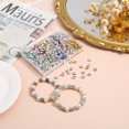 thumbnail image 3 of Miangastore 700Pcs/Pack Rondelle Beads Colorful Rhinestone Spacer Beads Flat Round Loose Beads for Jewelry Decorations, 3 of 8