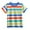 Striped Colorful, variant on HWJAD Boys' Graphic Tee - Soft and Breathable Classic Crewneck Short Sleeve Pullover T-Shirt for Kids Boy (Sizes: 2-7 Years)