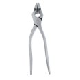 thumbnail image 2 of Abrazadera de borde de artesanía en cuero Herramienta de trabajo de Alicate plateado Hugo Leathercraft Flatten Plier, 2 of 7
