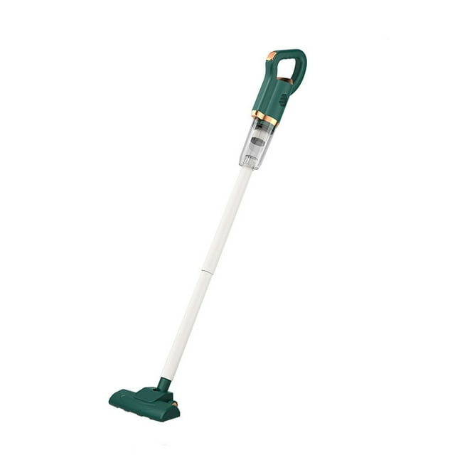 Clearance! Stick Vacuum Cleaner New Upgraded Household Wireless Portable 120W High Suction with Long Extendable Rod Labor Saving Deep Cleaning Blower Floor Mop Car Home Travel Use Green