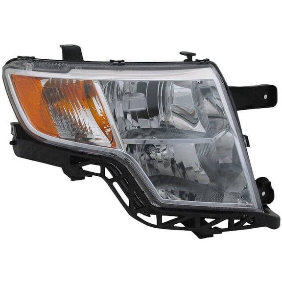 Left Headlight Assembly - Compatible with 2007 - 2010 Ford Edge Sport Utility 2008 2009