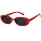 thumbnail image 1 of Mini Vintage Retro Extra Estrecho Oval Redondo Flaco Ojo de gato Gafas de sol Clout Goggles Xemadio LRWJ469-6, 1 of 5