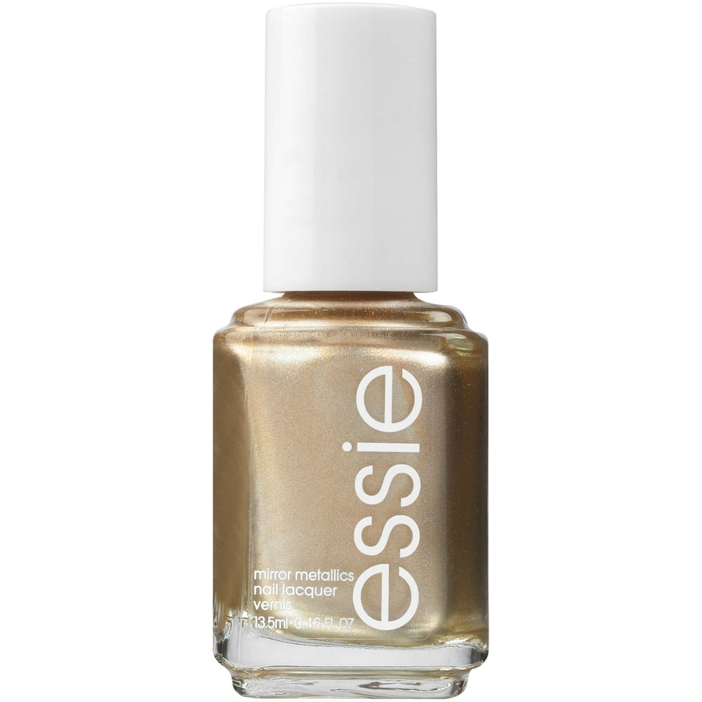 essie nail polish, good as gold, gold metallic nail polish, 0.46 fl. oz