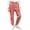 Pink, variant on Antinious Boys Girls Solid Fleece Lined Elastic Waist Full Length Pants Leggings
