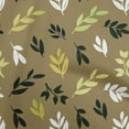 thumbnail image 1 of oneOone Georgette Viscose Brown Fabric Floral Fabric For Sewing Printed Craft Fabric By The Yard 42 Inch Wide, 1 of 4