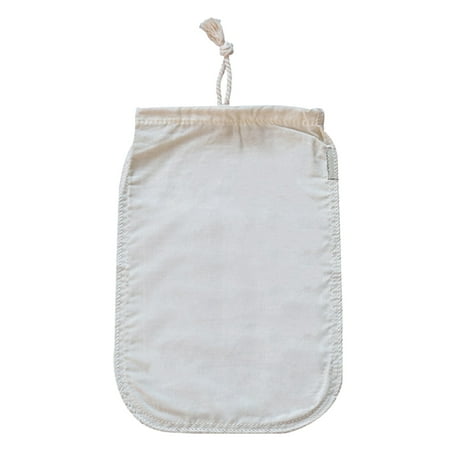 

Meizhencang Filter Bag Elastic Drawstring Cotton Practical Food-grade Coffee Filter Household Supplies