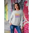 thumbnail image 2 of Love Sucks Sweatshirt Women -Smartprints Designs, Female 5X-Large, 2 of 4