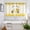 yellow, variant on Yellow Truck Kitchen Curtains Window Panels, Spring Bees Honey Daisy Black Buffalo Plaid Insulated Window Treatment Curtain, Grommet Curtains for Bedroom/Living Room/Bathroom, 2 Piece 42"Wx45"L
