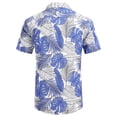 thumbnail image 4 of Camisas hawaianas para hombre, camisas casuales de manga corta con botones y estampado 3D, blusas de playa tropicales para hombre, camisa de manga corta para hombre, 4 of 5