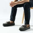 thumbnail image 3 of RockDove Men's Samuel Sherpa Lined Moccasin Slipper, 3 of 7