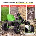 thumbnail image 2 of Funcid 36V Ride on Car for Kids, 4 Wheeler Electric Car with 600W Motors, Ride on Toy for Big Kids, Electric ATV with Spring Suspension, Bluetooth, Music, LED Lights, Green, 2 of 7