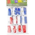 thumbnail image 2 of Juego de fútbol americano con 3 banderas para 12 jugadores: 12 cinturones con 36 banderas [18 banderas rojas y 18 azules] Hy, 2 of 4