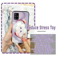 thumbnail image 4 of LYM-Phone Case For Samsung Galaxy A71 5G, TPU Cute Rotatable stand Simplicity Cartoon Quicksand Back Cover Anti-knock Waterproof Durable protective Dirt-resistant Fashion Design Glitter, 4 of 9