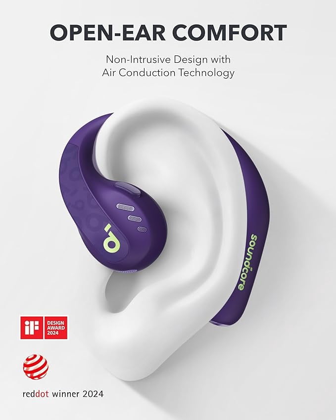 Free Shipping! Soundcore by Anker AeroFit Pro Open-Ear Headphones
