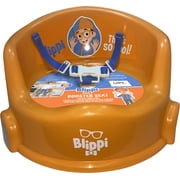 Blippi 15 inch Toddler Feeding Booster Seat by Dream Gro. Orange, Unisex