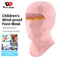 thumbnail image 2 of Mascarilla para niños calentador de cuello transpirable invierno cubierta para todo el rostro ligero térmico, 2 of 5