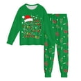 thumbnail image 3 of HUAXUN-Christmas 67 Shirts and Pants Outfit Set for Kids Six Seven 6 7 meme 2Pcs Pajamas Clothes Set Boys Girls Outfit(B-Green,Green), 3 of 3