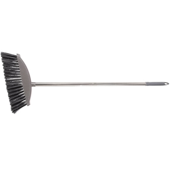SKISUNO Escoba Duradera De Mango Hecha De Acero Inoxidable Y Plástico Para Limpiar Suelos Y Patios